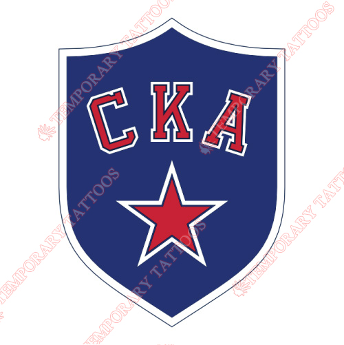 SKA Saint Petersburg Customize Temporary Tattoos Stickers NO.7291